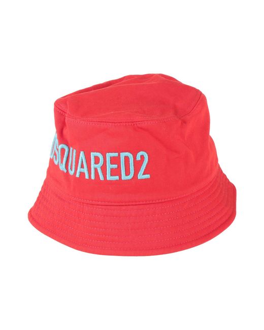 Sombrero DSquared² de hombre de color Red