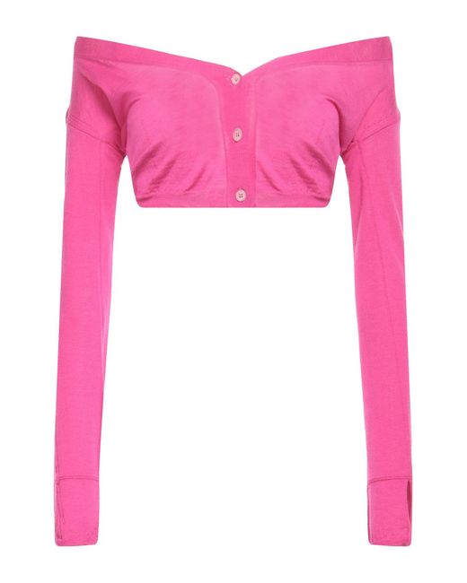 Jacquemus Pink Cardigans