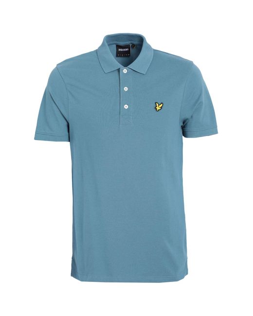 Lyle & Scott Blue Polo Shirt for men