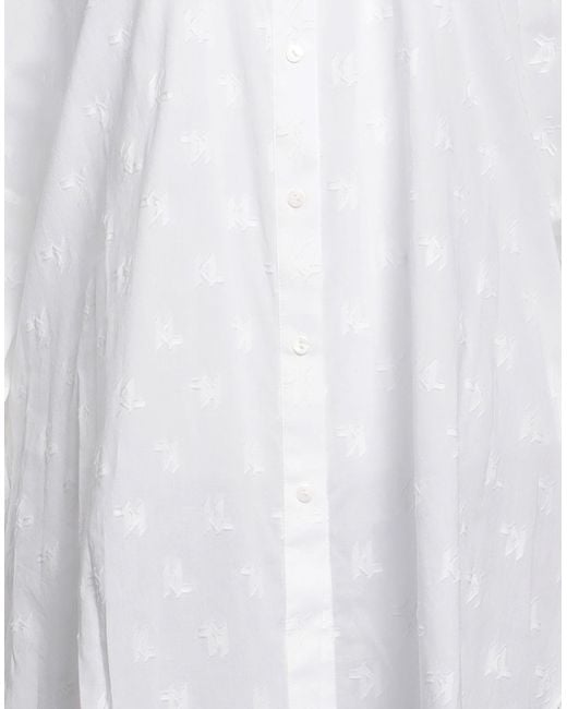 Camisa Karl Lagerfeld de color White