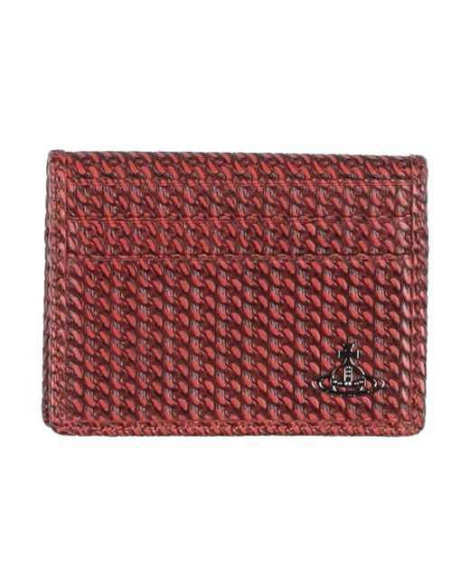 Vivienne Westwood Red Cardholder for men