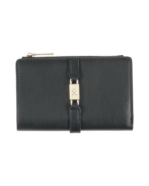 Tommy Hilfiger Black Wallet Polyurethane