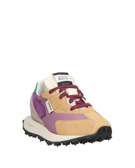 Sneakers RUN OF de color Pink