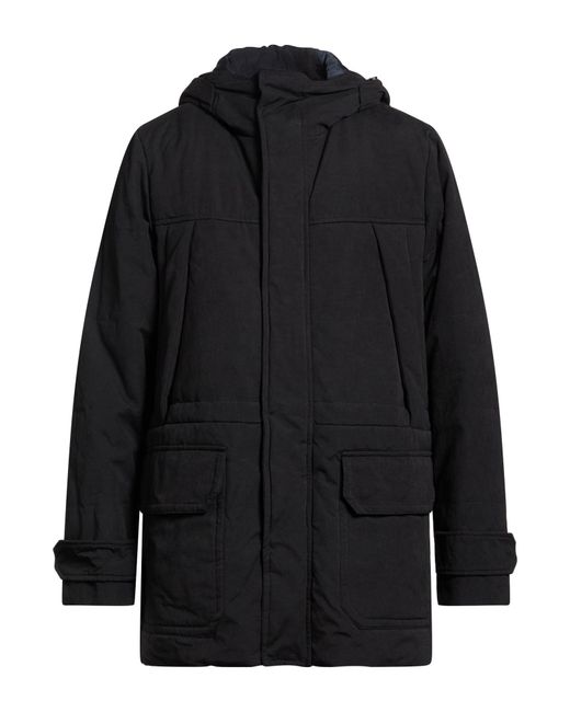 Montedoro Black Coat Cotton, Polyester, Polyamide for men