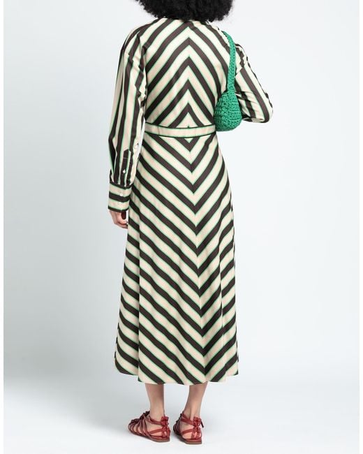 MSGM White Midi Dress