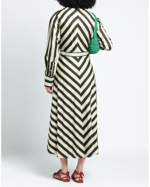 MSGM White Midi Dress