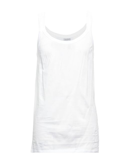 Zilli White Tank Top Cotton for men