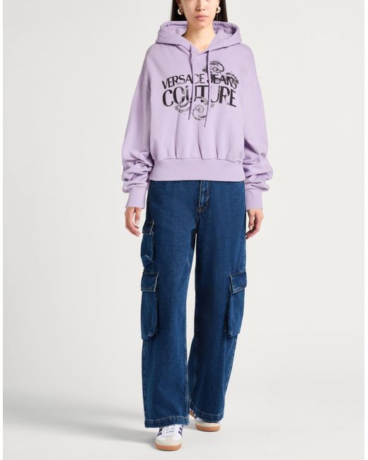 Sweat-Shirt Versace Jeans Couture en coloris Purple