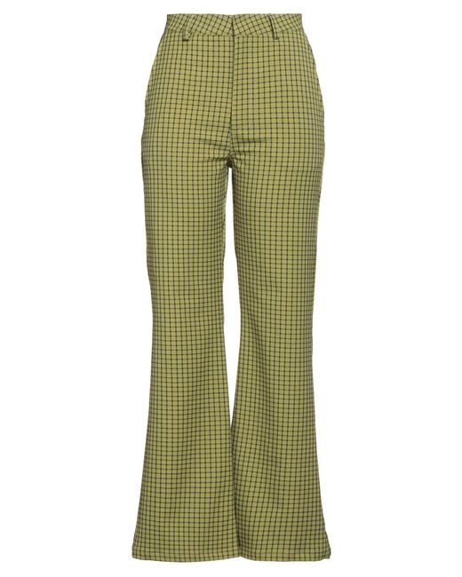 WEILI ZHENG Green Trouser