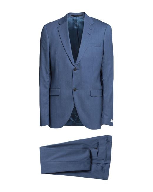Tiger Of Sweden Blue Suit for men