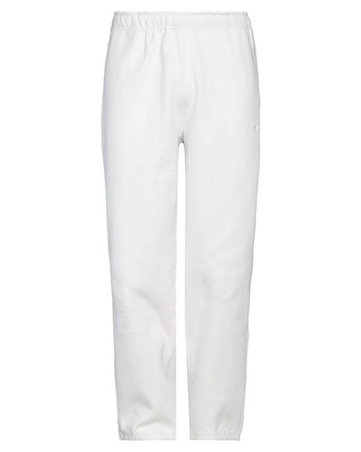 Nike White Trouser for men