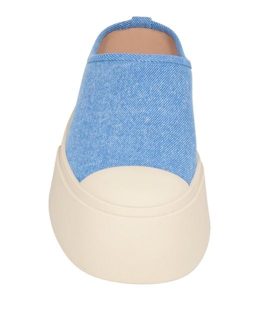 Marni Blue Mules & Clogs
