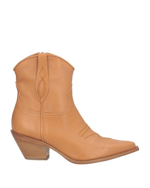 CURIOSITÉ Brown Ankle Boots