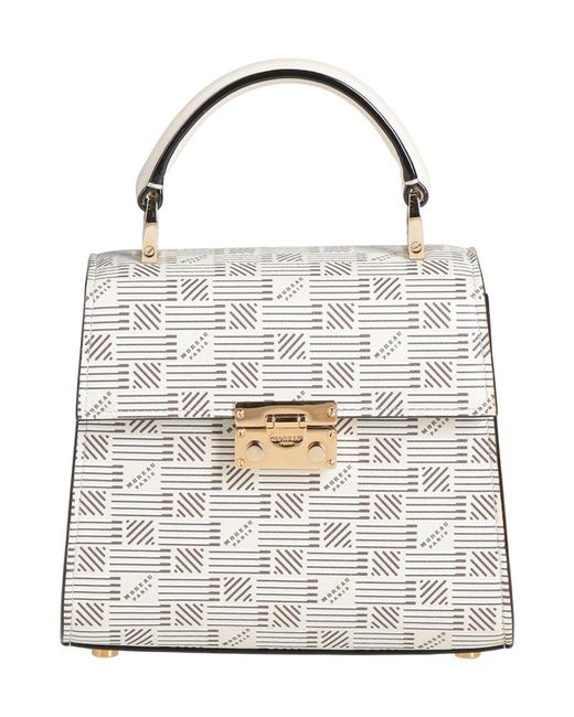 Moreau Paris White Handbag