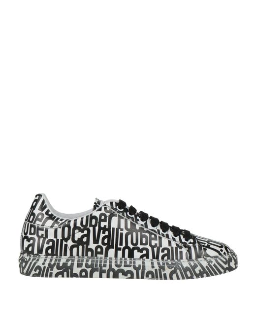 Roberto Cavalli White Sneakers for men