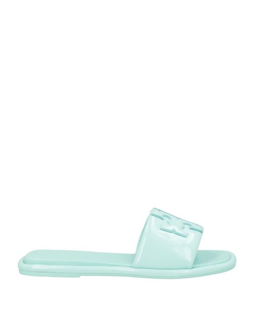 Tory Burch Green Sandals Leather