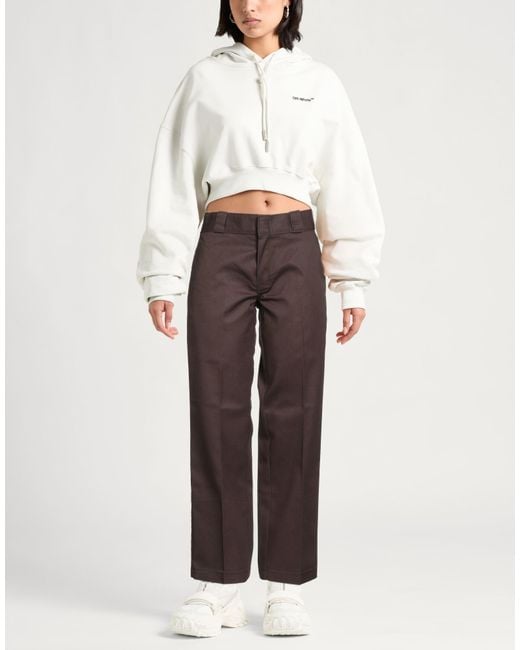 Dickies Brown Pants Polyester, Cotton