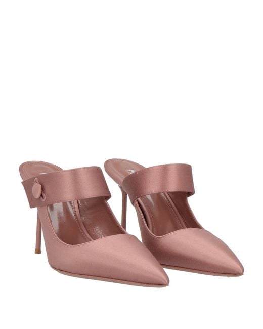 Paris Texas Pink Antique Rose Mules & Clogs Textile Fibers
