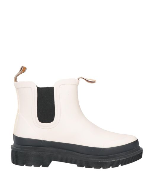 Ilse Jacobsen White Ankle Boots