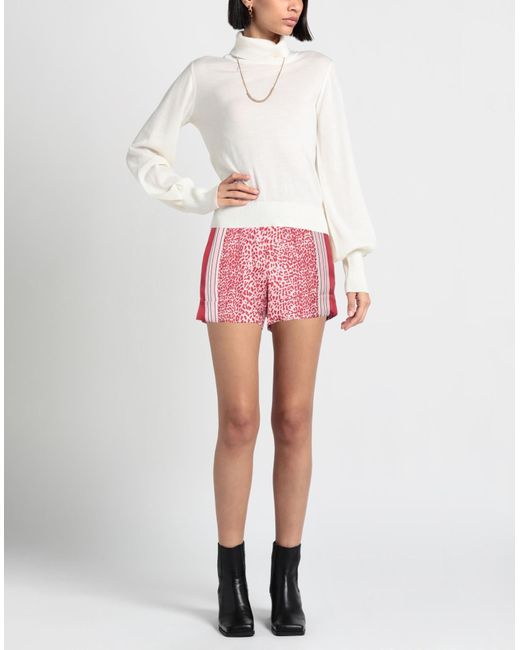 P.A.R.O.S.H. Red Shorts & Bermuda Shorts