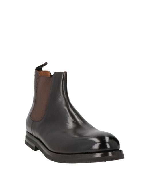 Green George Brown Ankle Boots for men