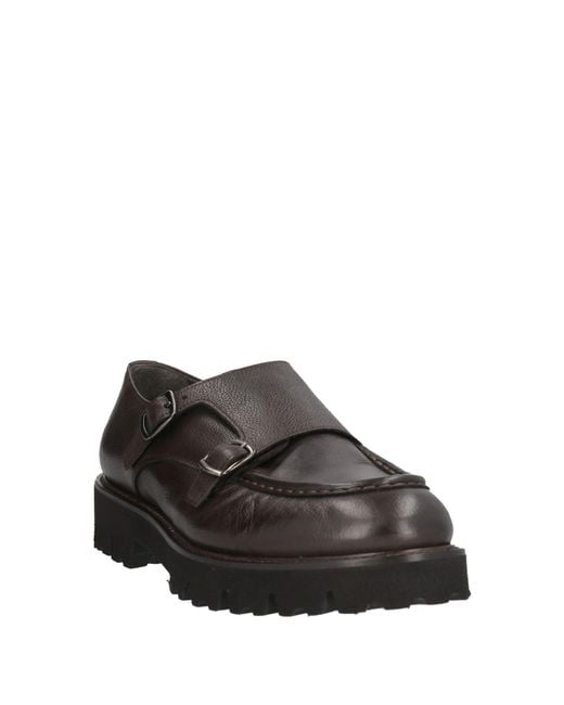 Fedeni Brown Loafers Leather for men