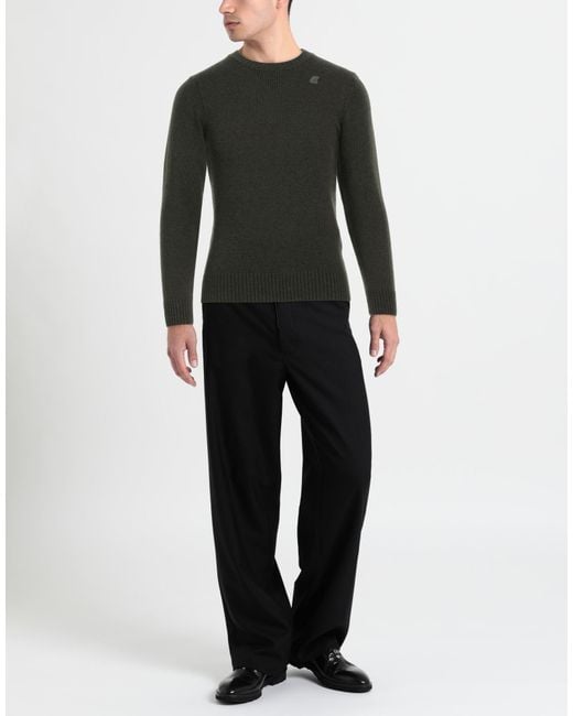 K-Way Black Jumper for men