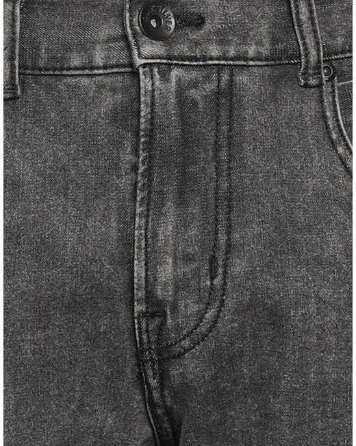 Quiksilver Gray Jeans Cotton, Polyester, Elastane for men