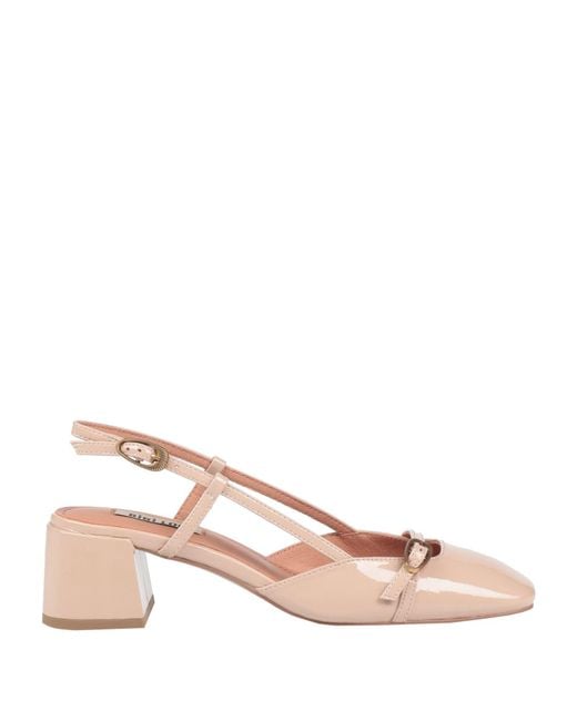 Bibi Lou Pink Pumps Leather