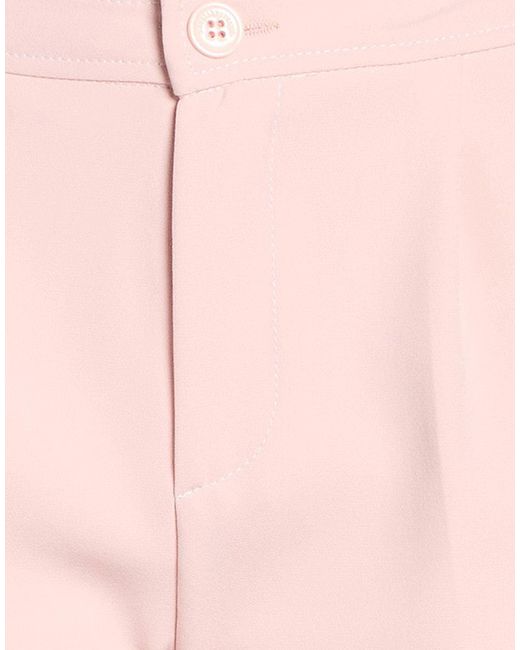 Trussardi Pink Blush Pants Polyester, Elastane