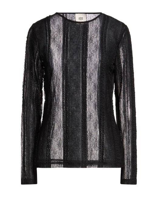 Ixos Black Top Polyester, Elastane