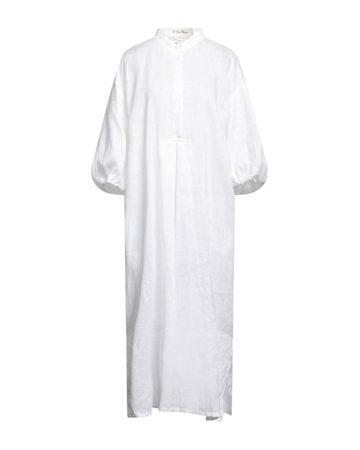 Vestido midi Le Sarte Pettegole de color White