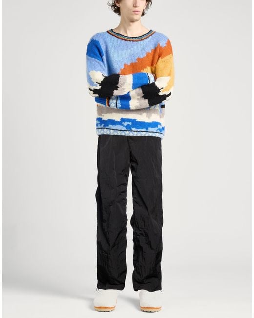 Aries Black Pants Polyamide for men