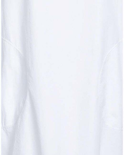 European Culture White Mini Dress