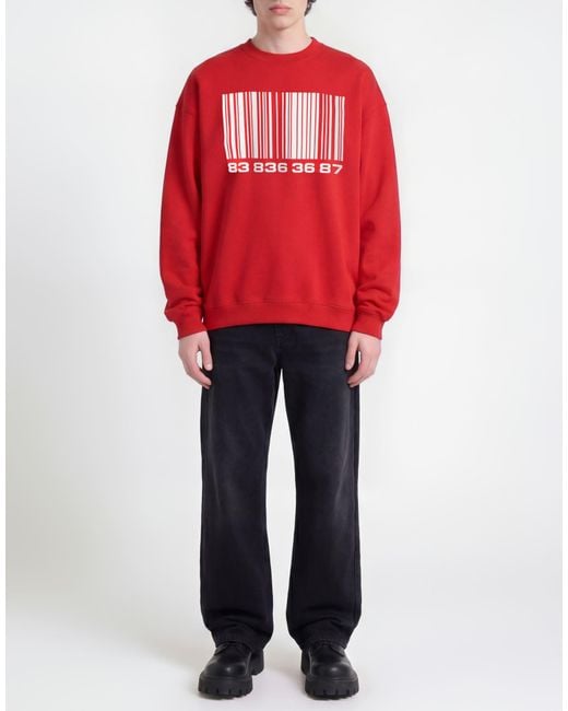 Sudadera VTMNTS de hombre de color Red