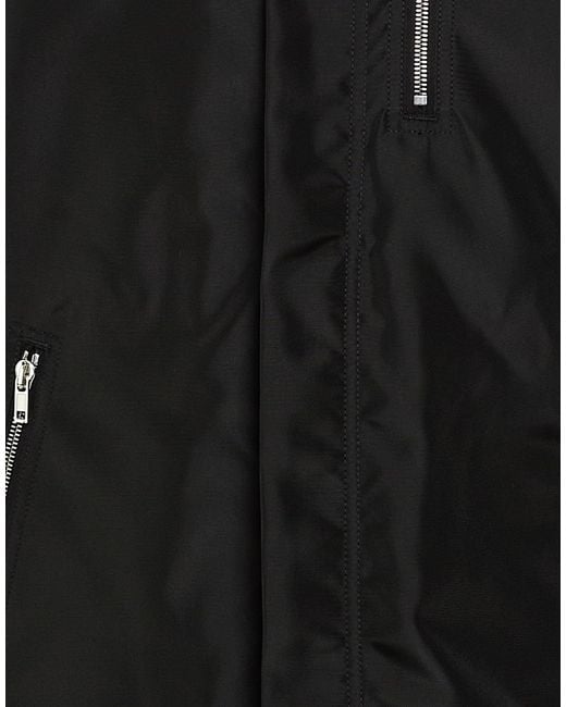 Rick Owens Black Jacket Polyamide for men