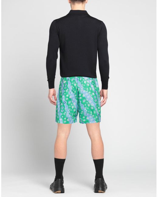 Marni Green Shorts & Bermuda Shorts for men