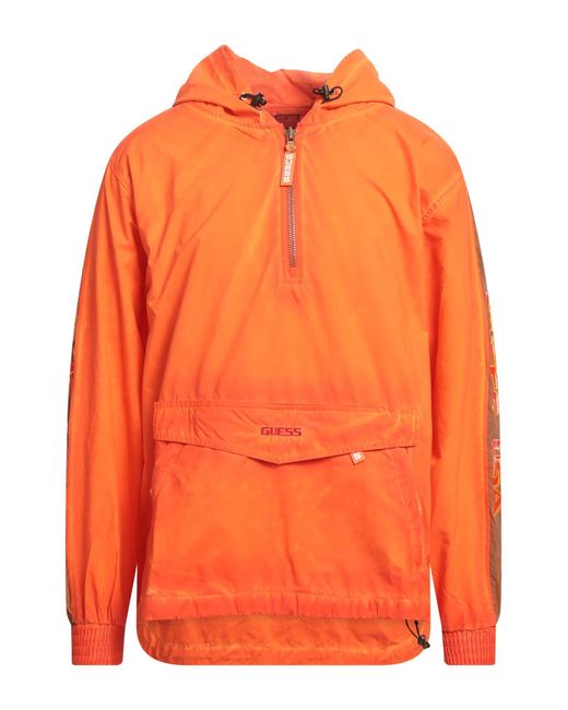 Guess Orange Jacket for men