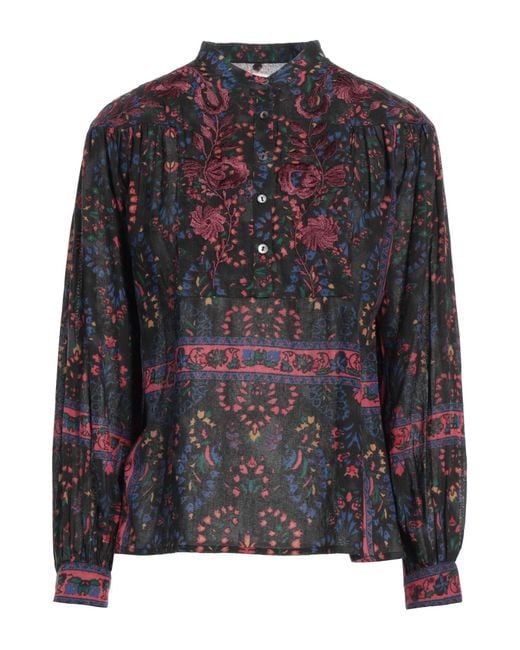 Antik Batik Gray Top Cotton