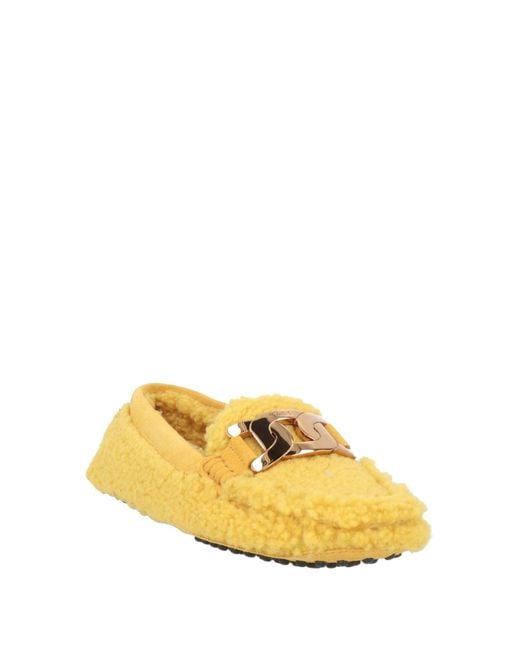 Tod's Yellow Loafer