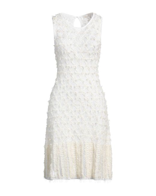 Robe courte Chloé en coloris White
