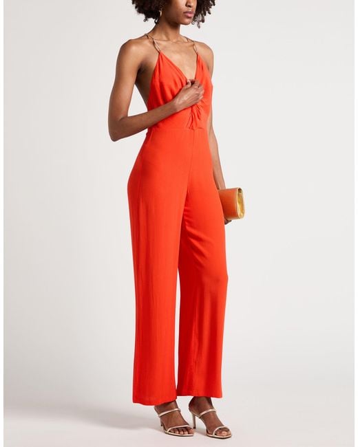 Ba&sh Red Jumpsuit