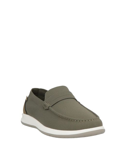 Docksteps Green Loafers for men