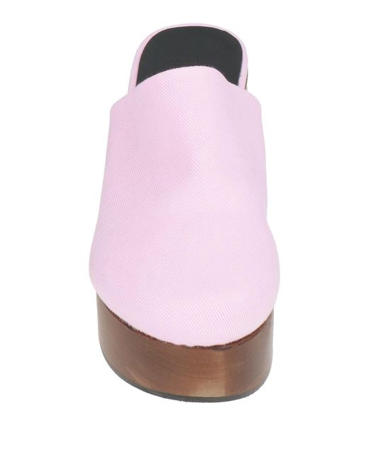 Grifoni Pink Mules & Clogs