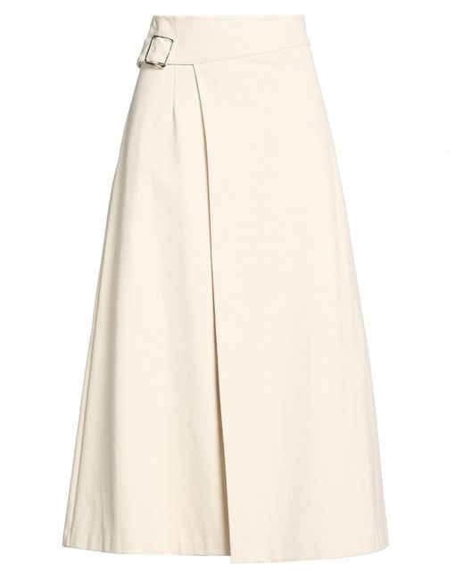 MEIMEIJ Natural Midi Skirt