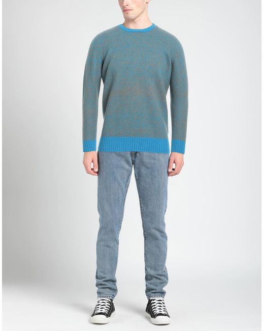 Drumohr Blue Sweater for men
