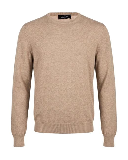Pullover Gran Sasso de hombre de color Natural