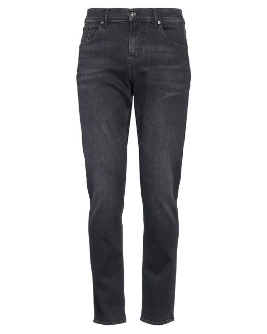 7 For All Mankind Gray Jeans for men