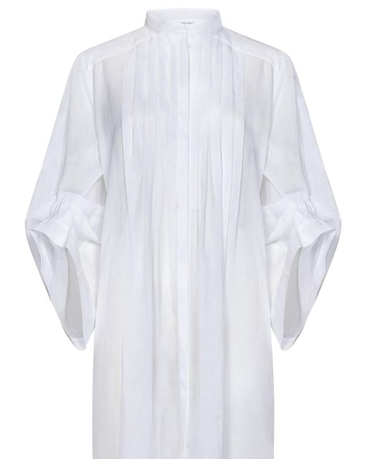 Robe longue Alberta Ferretti en coloris White