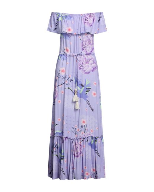 Liquorish Purple Maxi Dress
